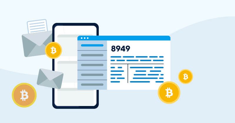 Mailing in form 8949 for e-Filing cryptocurrency traders