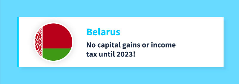 Belarus crypto tax