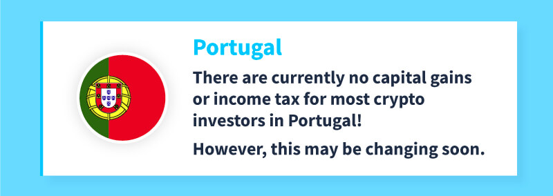 Portugal crypto tax