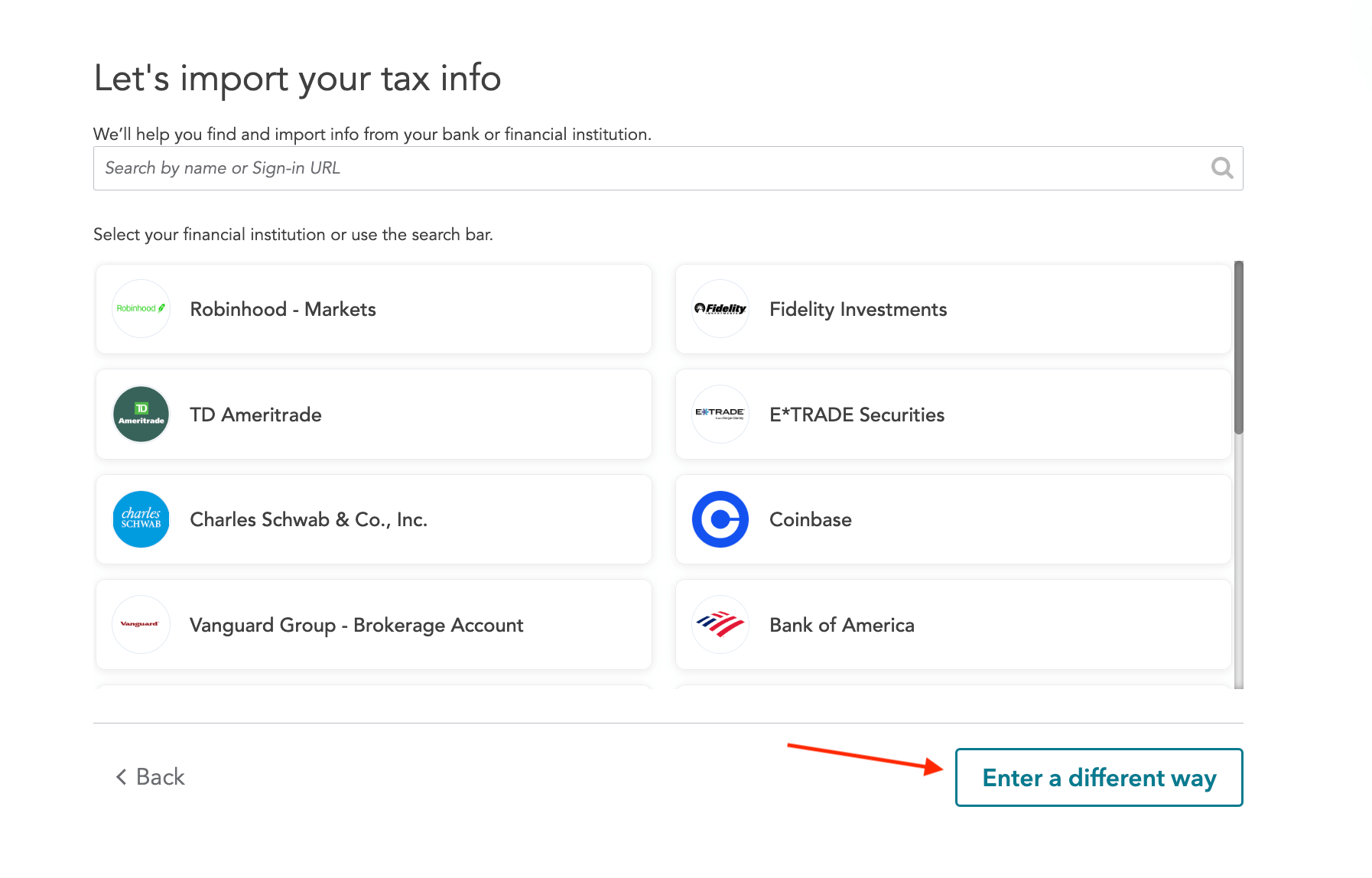 Enter crypto data a different way in TurboTax
