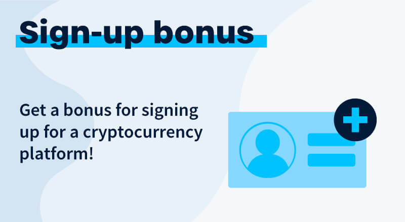 Crypto sign-up bonus