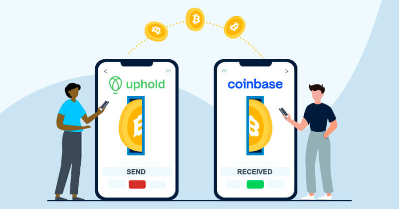How to Send Crypto from Uphold to Coinbase