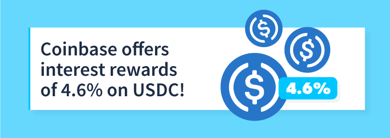 USDC rewards on Coimbase