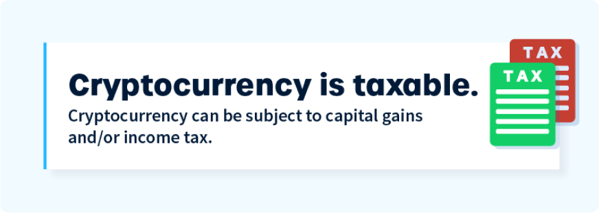 How is cryptocurrency taxed? 