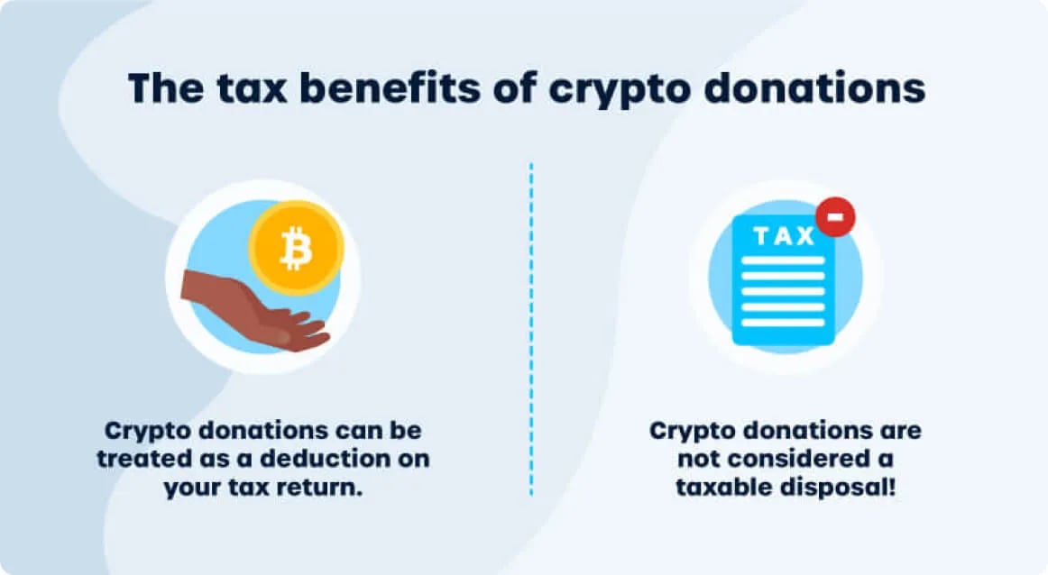 Crypto donations tax 