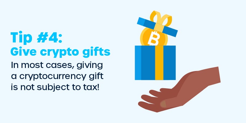 Give crypto gifts