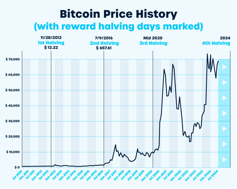 Bitcoin price chart